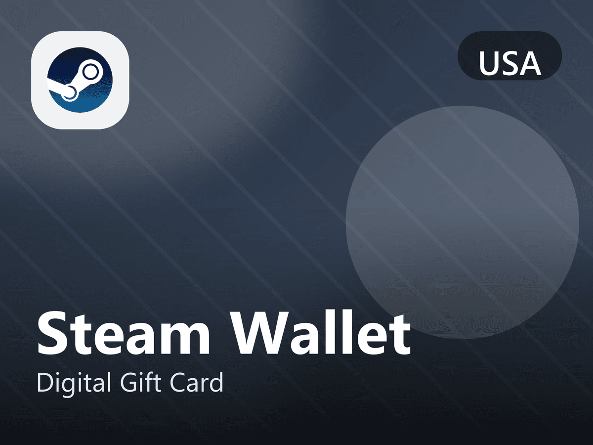 بطاقة Steam Wallet - أمريكا (US)