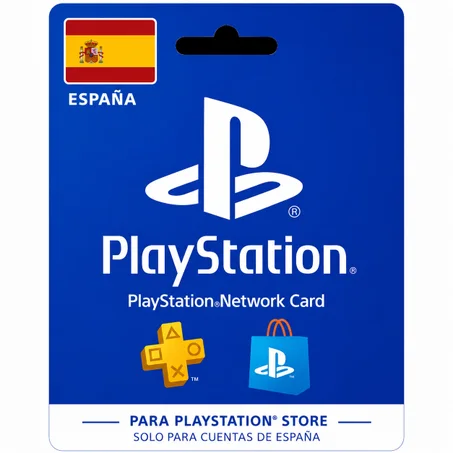 An official PlayStation Network gift card for the Spain region