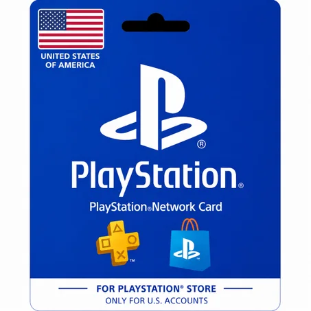 A PlayStation Network gift card